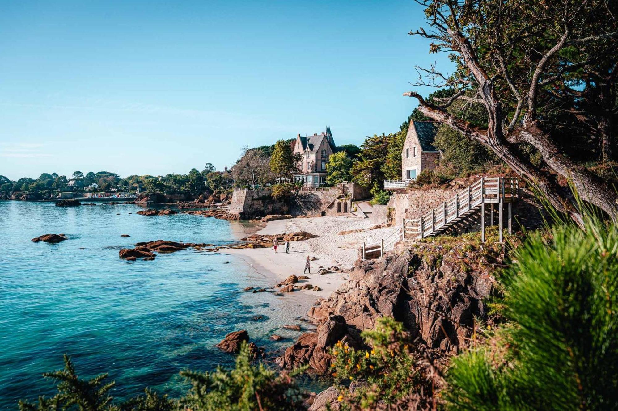 Le Soleil Levant Plage , Casino, Thalasso Benodet Bagian luar foto